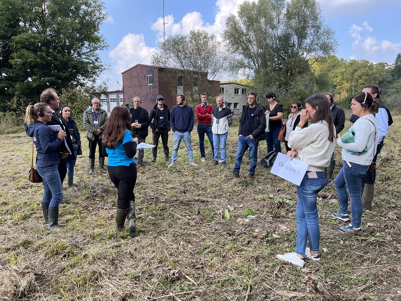groupe en visite